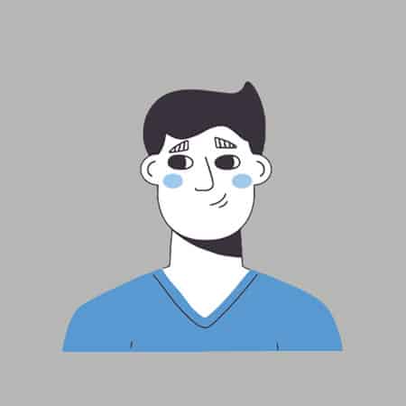 Cartoon illustration of a smiling man with a blue shirt, representing the team at NOW Tax Planning, specializing in personalized tax preparation and accounting services.